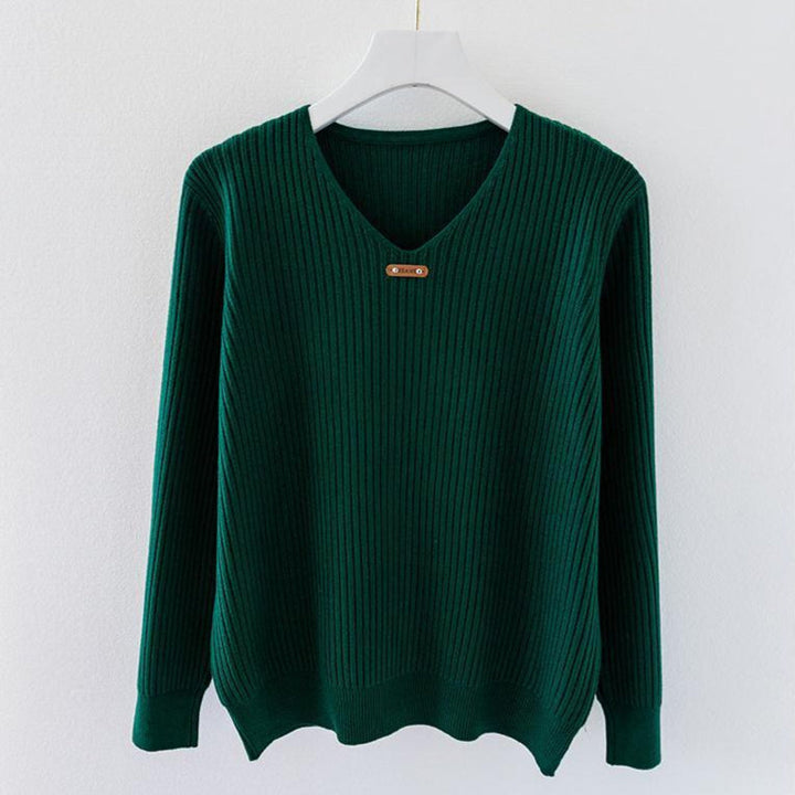 NADJA - ENG ANLIEGENDER RIPPSTRICKPULLOVER
