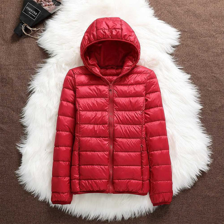 TEODORA - GESTEPPTE JACKE MIT KAPUZE