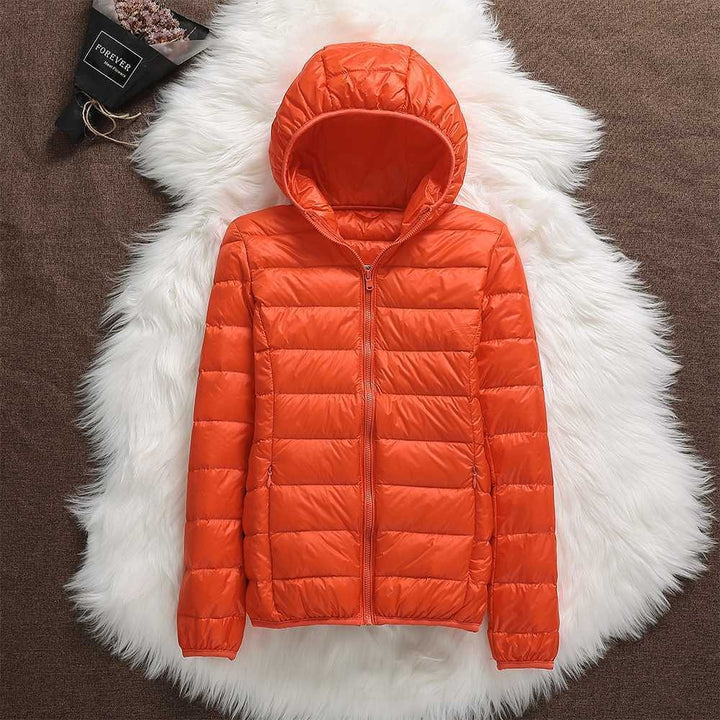 TEODORA - GESTEPPTE JACKE MIT KAPUZE
