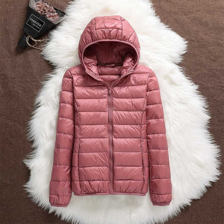 TEODORA - GESTEPPTE JACKE MIT KAPUZE