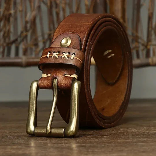 EMMERICH - GÜRTEL AUS LEDER MIT METALLSCHNALLE