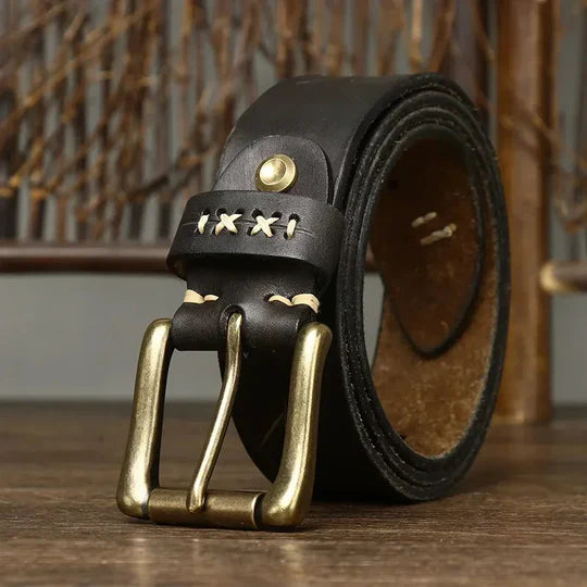 EMMERICH - GÜRTEL AUS LEDER MIT METALLSCHNALLE