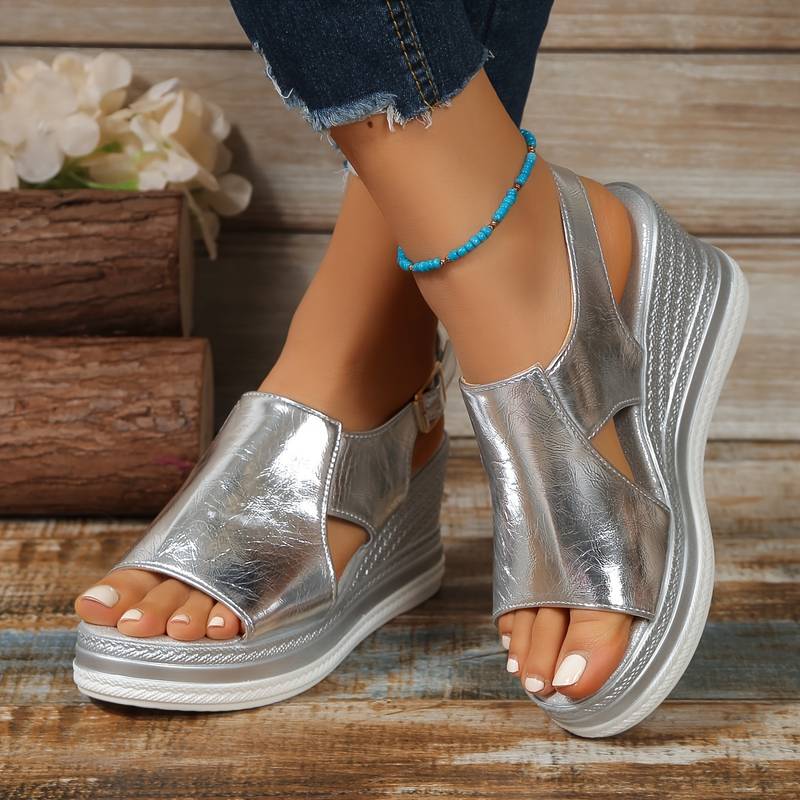 RENILDA - VERSTELLBARE ERGONOMISCHE KEILSANDALEN