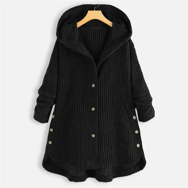 WINNIFREDA - CORDJACKE MIT KAPUZE