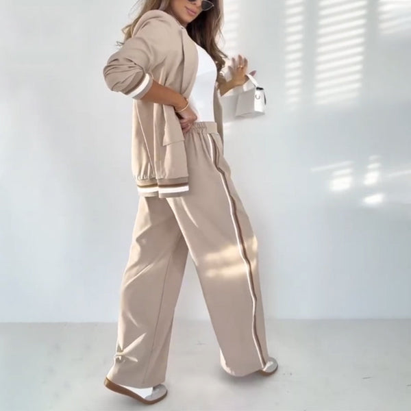 BAHAR - SET AUS BLAZER UND WEITEM HOSE