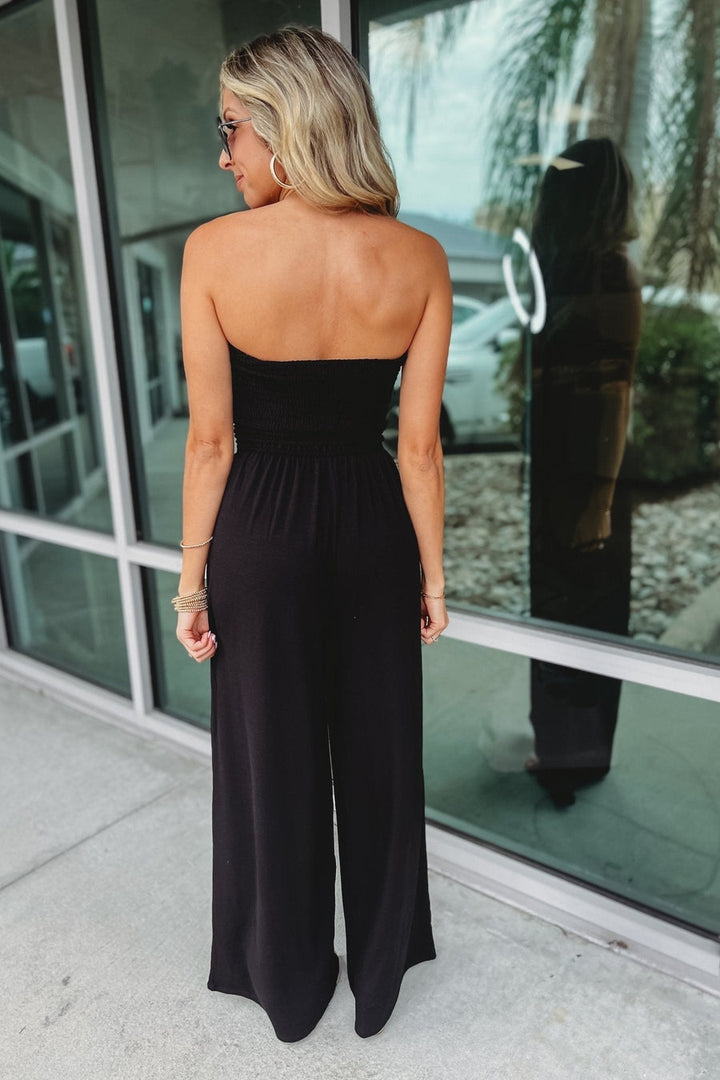 IRMGARD - SCHULTERFREIER JUMPSUIT