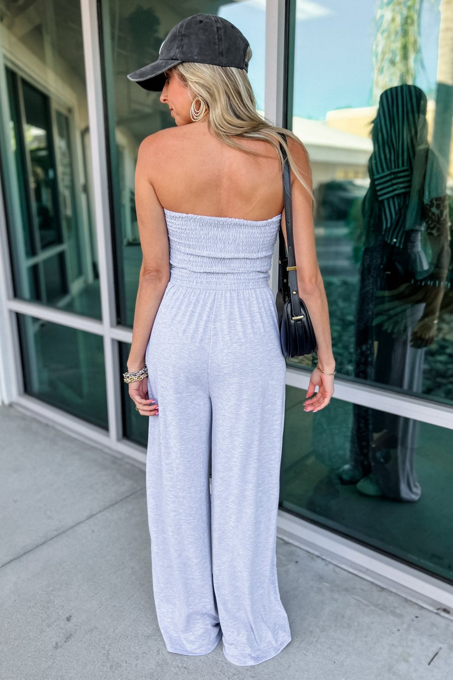 IRMGARD - SCHULTERFREIER JUMPSUIT