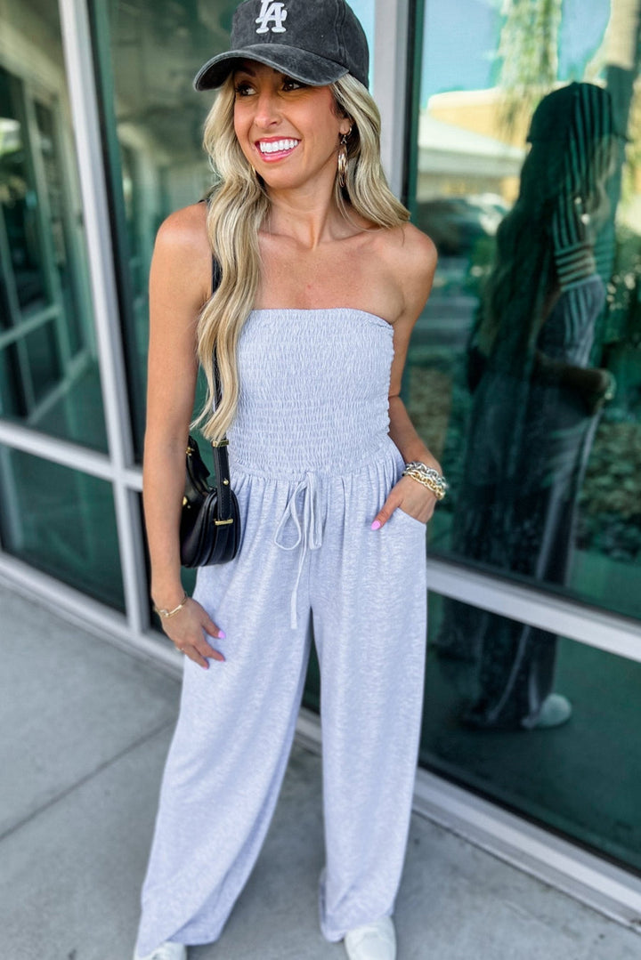 IRMGARD - SCHULTERFREIER JUMPSUIT