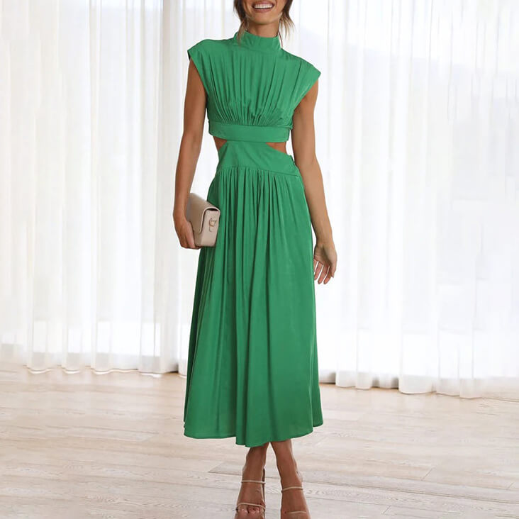MIRAY - MIDIKLEID MIT SEITLICHEN AUSSCHNITTEN